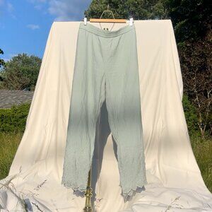 Plus size Flower Beaded Pants
